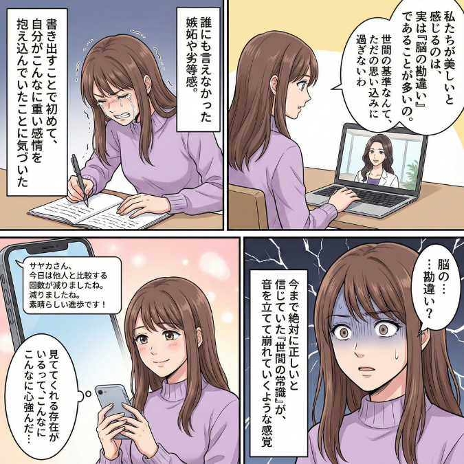 マンガ3ページ目